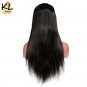 Hair Lace Front Human Hair Wigs With Baby Hair Natural Hairline Brazilian Straight Size 12