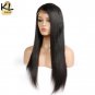 Hair Lace Front Human Hair Wigs With Baby Hair Natural Hairline Brazilian Straight Size 24