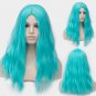Women Afro Kinky Straight Short Wigs Blue Collect Brown Cosplay Heat-resistant Synthetic Hair