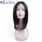 Natural Color Straight Lace Front Human Hair Wigs 12 "Whole Human Hair Machine Wigs Size 12