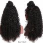 Curly Indian Remy Hair Pre Plucked Lace Front Human Hair Wigs Natural Color Size 16