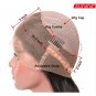 Lace Frontal Wig Peruvian Body Wave Density 150% Human Hair Wigs For Black Women No Remy Size 12