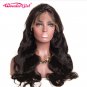 Lace Frontal Wig Peruvian Body Wave Density 150% Human Hair Wigs For Black Women No Remy Size 20