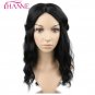 Length Natural Body Wave Black Low Temperature Synthetic Hair Wigs