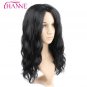 Length Natural Body Wave Black Low Temperature Synthetic Hair Wigs
