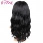 Length Natural Body Wave Black Low Temperature Synthetic Hair Wigs
