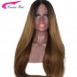 Hair Color Lace Front Human Hair Wigs with Baby Hair Pre-Plucked Remy Hairline Size 24