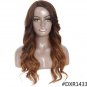 Synthetic Wigs For Black Women Natural Ombre Long Wavy Hair Wig