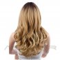 26 inch Blonde Ombre Synthetic Wig HAIR Long Wavy Natural Hair