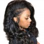 Lace Frontal Wig Pre Plucked With Baby Brazilian Hair Wave Body Lace Front Human Hair Wigs Size 12