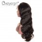 Lace Front Wigs For Women Black Natural Color Wigs Brazilian Body Wave with Baby Hair Size 16