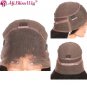 Curly Human Hair Wigs 360 Lace Frontal Wigs Natural Color Brazilian Remy Medium Cap Size 20