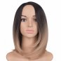 Fiber Wigs High Temperature Synthetic Blond Bob Short Wig Straight Women Wigs