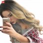 Color Long Synthetic Wigs For Black / White Women High Temperature Cosplay Fake Hair Sexy Wig
