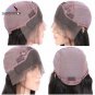 Lace Front Human Hair Wigs For Black Women Peruvian Remy Straight Pre Plucked Short Bob Wigs 16 inch