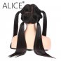 Density Full Lace Human Hair Wigs With Baby Hair No Remy Straight Silky Lace Wigs  16 inch