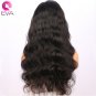 Wigs With Baby Natural Color Glueless Brazilian hair Body Wave Remy Hair Wigs 24 inch