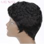 SHORT Black Curly Hair Wigs for Black Women Afro Synthetic Hair High Temperature Wigs