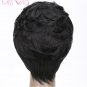 SHORT Black Curly Hair Wigs for Black Women Afro Synthetic Hair High Temperature Wigs