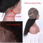 Human Hair Pre Plucked Brazilian Remy Straight Curly Full Lace Wigs With Baby Hair 24 inch