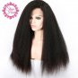 Hair Brazilian Lace Front Human Hair Wig For Black Women Remy Kinky Human Hair Straight Wigs 12 inch