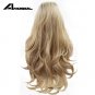 Lace Front Wig Glueless Synthetic Heat-resistant Fully Women Long Natural Wavy Hair Wigs 28  inch