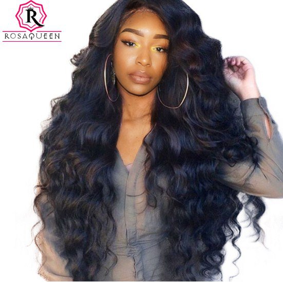 Lace Front Wigs For Black Women Human Hair Pre Ripped With Baby Body Wave Hair Brazilian Wig 20 inch