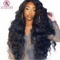Lace Front Wigs For Black Women Human Hair Pre Ripped With Baby Body Wave Hair Brazilian Wig 20 inch