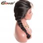 Lace Front Human Hair Wigs For Black Women Lace gossip Front Wig With Baby Hair No Remy 12 inch
