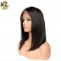Lace Front Human Hair Wigs Bob Hair Natural Color Remy Brazilian Straight Short Bob Wig  12 inch