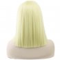 Synthetic Fiber High Temperature Hair Straight Short Blond Black Women Party Hair Piece Cosplay Wigs