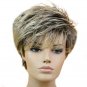 Wig Blonde Straight Short Pixie Hair Cut Synthetic Hair Style High Temperature Fiber