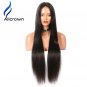 Human Hair Wigs Brazilian Straight Remy Hair Wig Pre Plucked Natural 12 inch