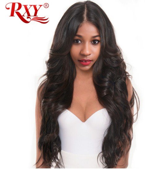 Full Lace Human Hair Wigs For Brazilian women Human Hair Full Lace Wigs With Baby Hair  20 inch