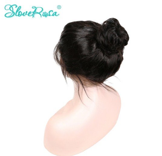 Lace Frontal Wig Body Wave 150% Density Human Hair Front Wigs Pre Plucked Hair 12 inch