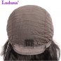 Lace Front Human Hair Wigs For Black Women 8-24 Inch No Remy Peruvian Straight Hair Lace Wig 16 inch