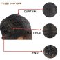 Synthetic HAIR Wig Black Women Long Cosplay Wigs Wavy Hair High Temperature