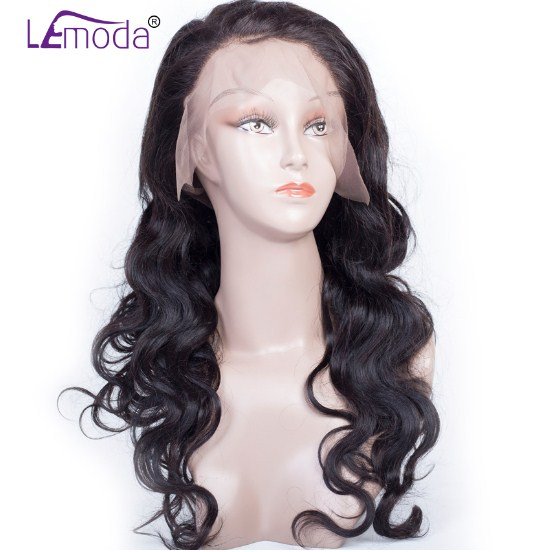 Human Hair Lace Frontal Wigs For Black Women Brazilian Body Wave Wig 20 inch