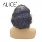 Wig 130 Density Brazilian Remy Lace Human Hair Short Front Wigs For All Women 10 inch
