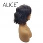 Wig 130 Density Brazilian Remy Lace Human Hair Short Front Wigs For All Women 12 inch