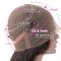 Lace Frontal Wigs For Black Women Pre Plucked With Baby Hair Straight 180% Density 16 inch