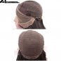 Glueless Long Straight Ombre Brown to Blonde Synthetic Lace Front Wig 26 inches