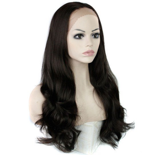 WIG Synthetic Lace Front Wig Long Wavy Wigs Wigs for Black Women Heat Resistant
