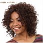 HAIR Afro Kinky Curly Wigs for Black Women Synthetic Dark Brown African Heat Resistant Short Hair