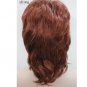 Short Shaggy Layered Copper Red Classic Cap Full Synthetic Wig Kanekalon Women's Wigs