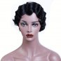 Short Curly Synthetic Wigs For Black Women Black African American Wigs