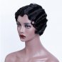 Short Curly Synthetic Wigs For Black Women Black African American Wigs