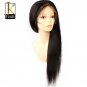 Full Lace Human Hair Wigs For Black Women Remy Brazilian Straight Lace Wig 16 inches