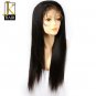 Full Lace Human Hair Wigs For Black Women Remy Brazilian Straight Lace Wig 16 inches