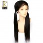 Full Lace Human Hair Wigs For Black Women Remy Brazilian Straight Lace Wig 20 inches